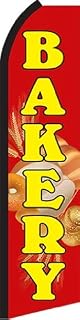 Bakery Standard Size Polyester Swooper Flag Sign Banner