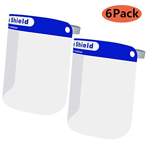 Safety Full Face Shield Visor Recyclable Reusable Plastic Anti Dust And Anti Fog