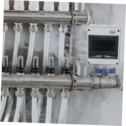 Boîtier électrique étanche extérieur plastique 6 voies coffret de distribution - 5
