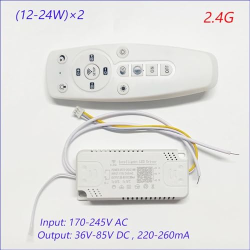 Pilote LED intelligent X2 avec application pour lustre connecté à couleur variable - 6