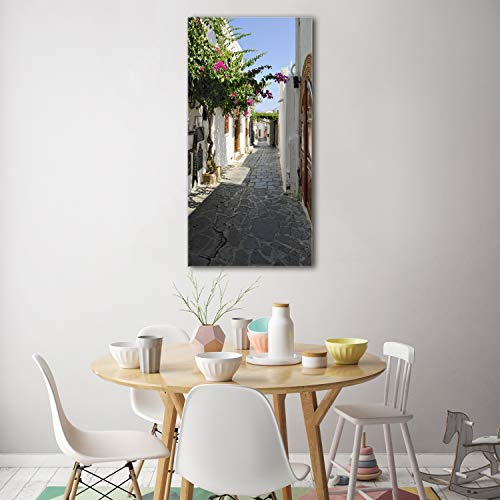 Mural art paysage beige Tulup 70x140 pour illuminer un mur sombre
