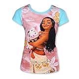 camiseta vaiana niña  Vaiana tee - Camiseta de Manga Corta para niña Azul 5 años