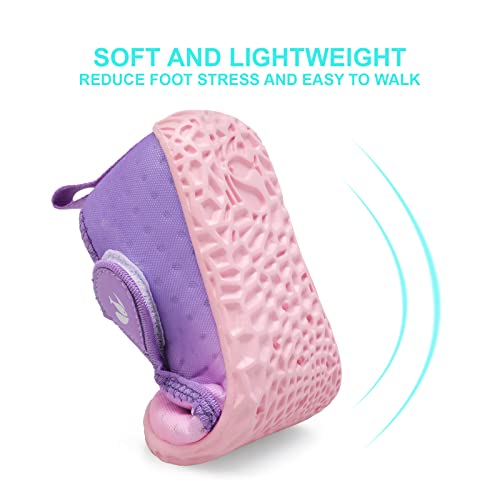 Image of FEETCITY Boys Girls Water Shoes Kids Aqua Socks Quick Dry Barefoot for Beach Swimming Pool