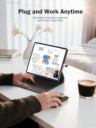 Image of Lemorele High Speed Active USB to Type C Connector - Premium USB C to A Fale OTG Connector for Fast Charging and Data Sync, Compatible with Laptops, Tablets, and Smartphones