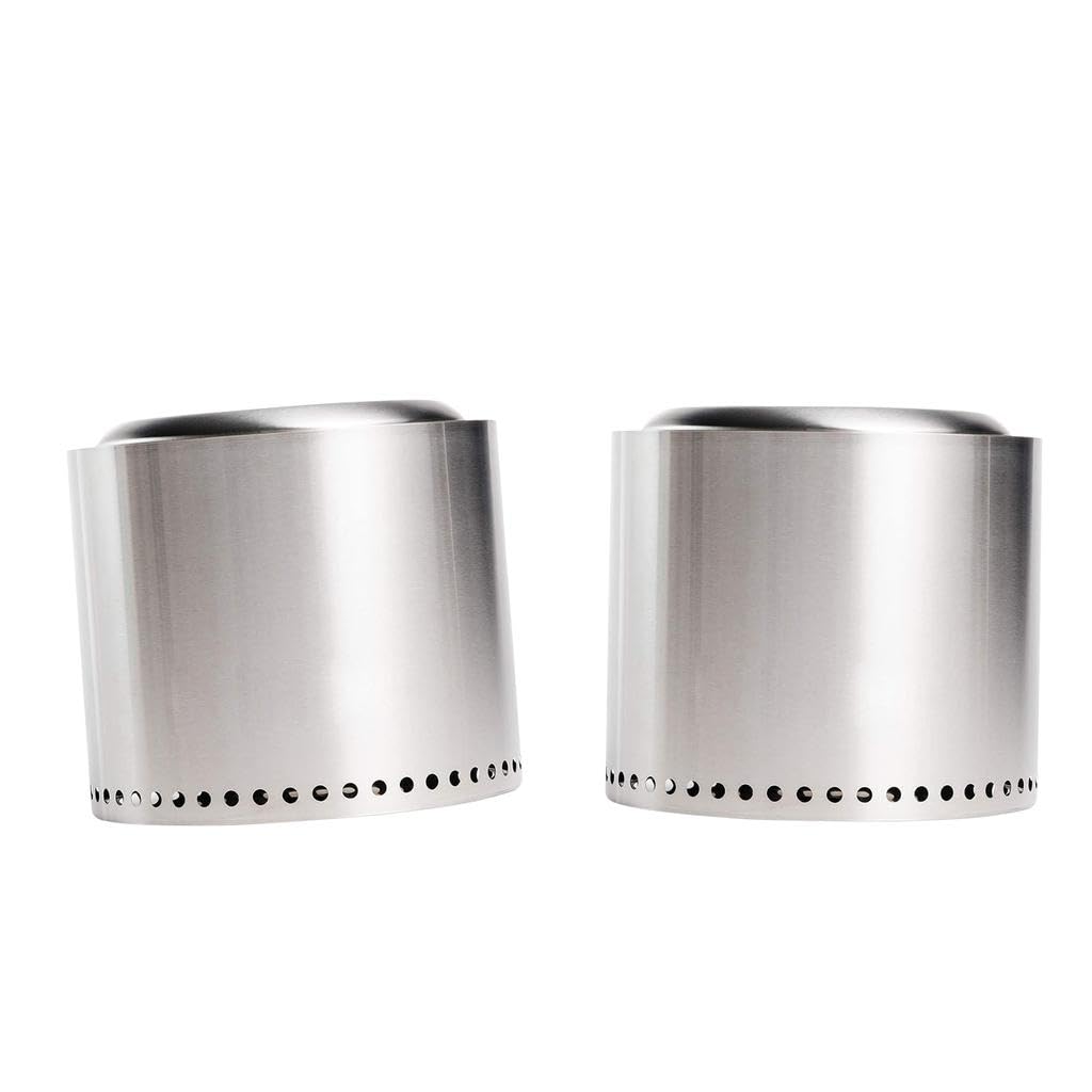 2 Pcs Stainless Steel Bonfire Fire Pit Windproof Outdoor Heating Stove|Home & Garden|Yard, Garden & Outdoor Living|Outdoor Cooking & Eating|Fire Pits & Chimineas-image-35