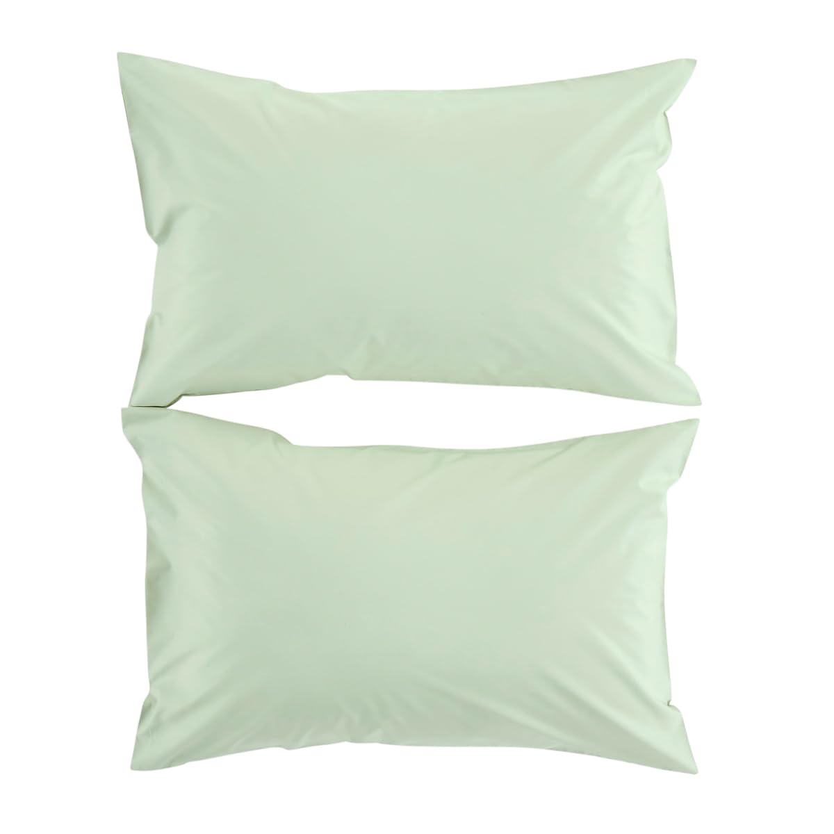 Christy Sage 200Tc Organic Pillowcases | Set Of 2 | Green | 100% Certified Organic Cotton Bedding | Super Soft And Smooth Bed Linen