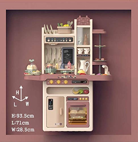 Image of Kids Kitchen Play Set with Lights & Sounds (65 Pcs Kitchen Set)