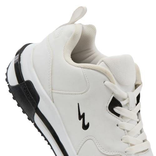 Campus Men's OG-29 Sneakers WHT/BLK 6UK - Image 7