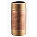 1-1/2" x 2" Lead Free Seamless Red Brass Pipe Nipple, 140 PSI, Sch. 40