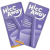 HICCAWAY Hiccup Straw - Stops Hiccups Naturally & Fast - As Seen On Shark Tank - Clinically Proven Relief for All Ages, Children & Adults - Safe, Lightweight, & Reusable (Purple, 2 Pack)