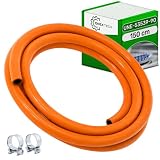 Tubo Gas Cucina 150 cm Flessibile per Dispositivi a Butano o Propano...