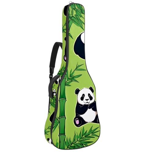 Sac pour guitare acoustique étanche housse 42 pouces verte