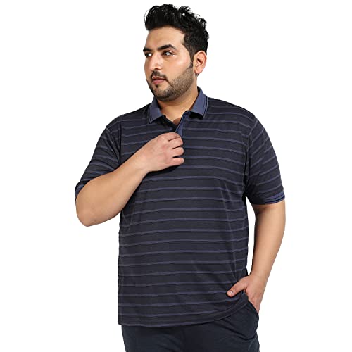 Image of CAHOOT Instafab Plus Men's Polo Neck Half Sleeve Regular Fit T-Shirt for Casual Wear | Modern Clothing T-Shirt Crafted with Comfort Fit and High-Performance for Everyday Wear