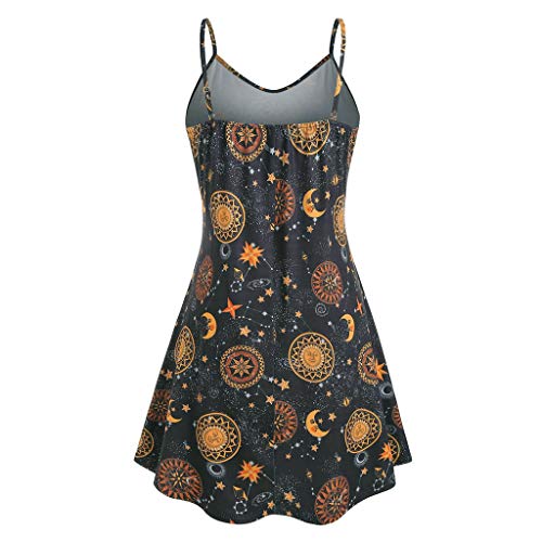 Robe d'été sans manches coupe confort pour silhouette généreuse