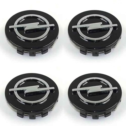 Cache-moyeux Opel Astra J (2009-2015) - Lot de 4 pour remplacement après perte ou vol