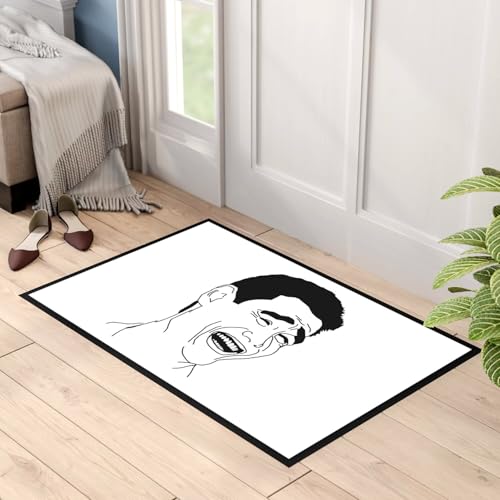 Paillasson Yao Ming Meme tapis pour entree maison et appartement fun - 3