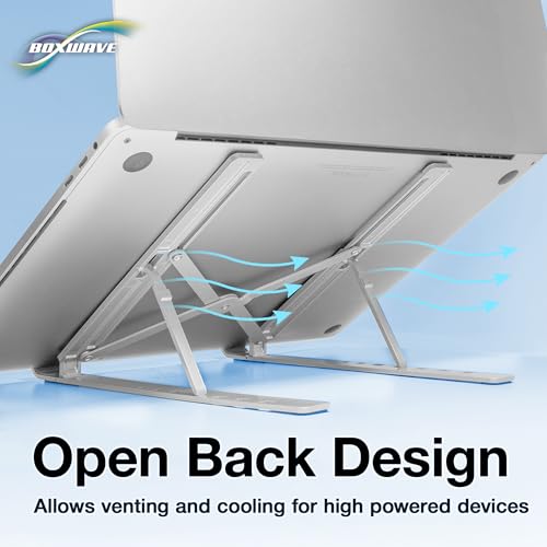 Soporte portátil ajustable BoxWave para ASUS ZenBook Pro Duo 15 miniatura 4