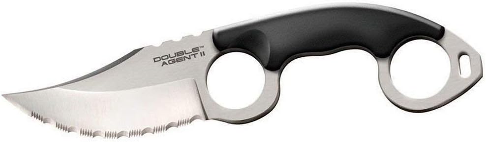 Cold Steel Cutlery - Double Agent II, Grivory Handle, Serrated