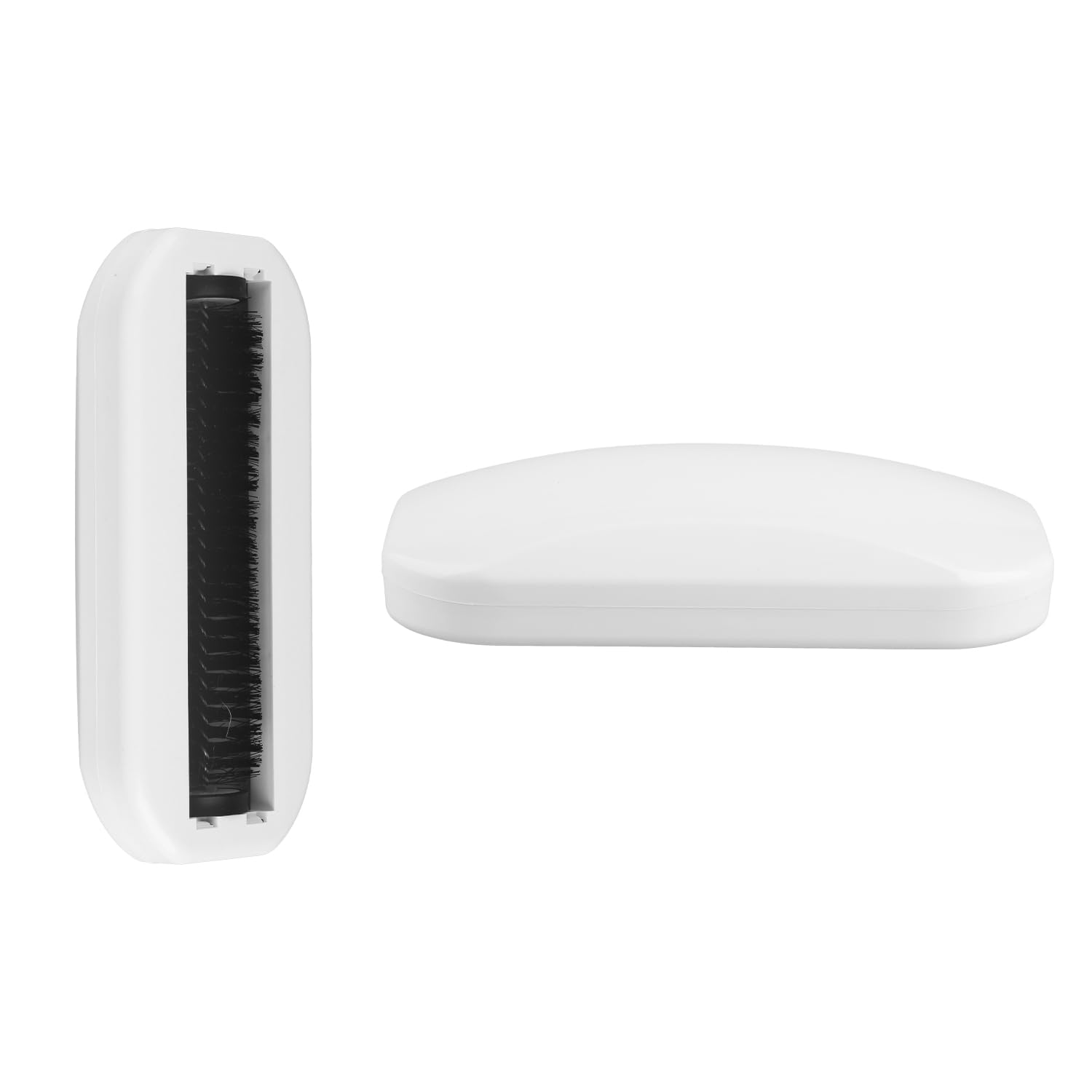 Tabanzhe White Crumb Brush-Carpet Debris Brush Reusable Handheld Garbage Cleaning Brush Crumb Roller Sweeper Soft Hair Debris Collector For Table Sofa Floor Carpet Lint Crumbs Cleaning