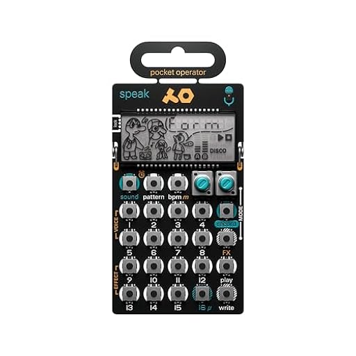 Teenage Engineering PO-35-Speak - Sintetizador/Sampler vocal | Ya disponible en tu tienda friki favorita! En mundofriki.es!