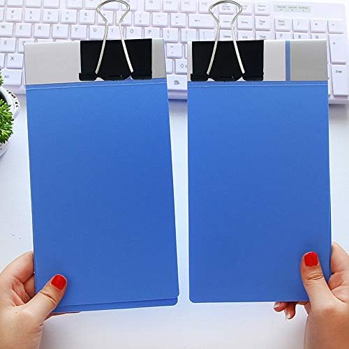 130pcs Clips - Binder Clips Paper Clamp for Paper 6 Sizes Foldback Paper Clips 15mm 19mm 25mm 32mm 41mm 51mm