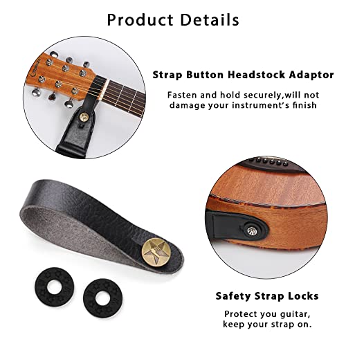 Dantolo Sangle de Guitare pour Guitares Basses, Wide Guitar Straps Réglable pour Guitare Acoustique avec 3PCS Pics de… - Les Beatles, Paul McCartney, John Lennon, RIngo Starr, George Harrison Dantolo Sangle de Guitare pour Guitares Basses, Wide Guitar Straps Réglable pour Guitare Acoustique avec 3PCS Pics de… – Image 4
