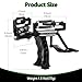 Hikoun Professional Slingshot for Adult, Wrist Rocket with Infrared Slingshot for Hunting Heavy Duty Launching Bands, Outdoor Hunting Sling Shot Professional Adult, (Black)