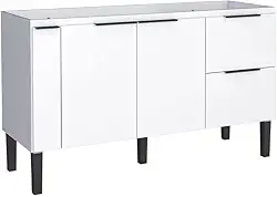 Gabinete Armário de Cozinha para Pia 150 Madeira Cisne Cozimax Branco