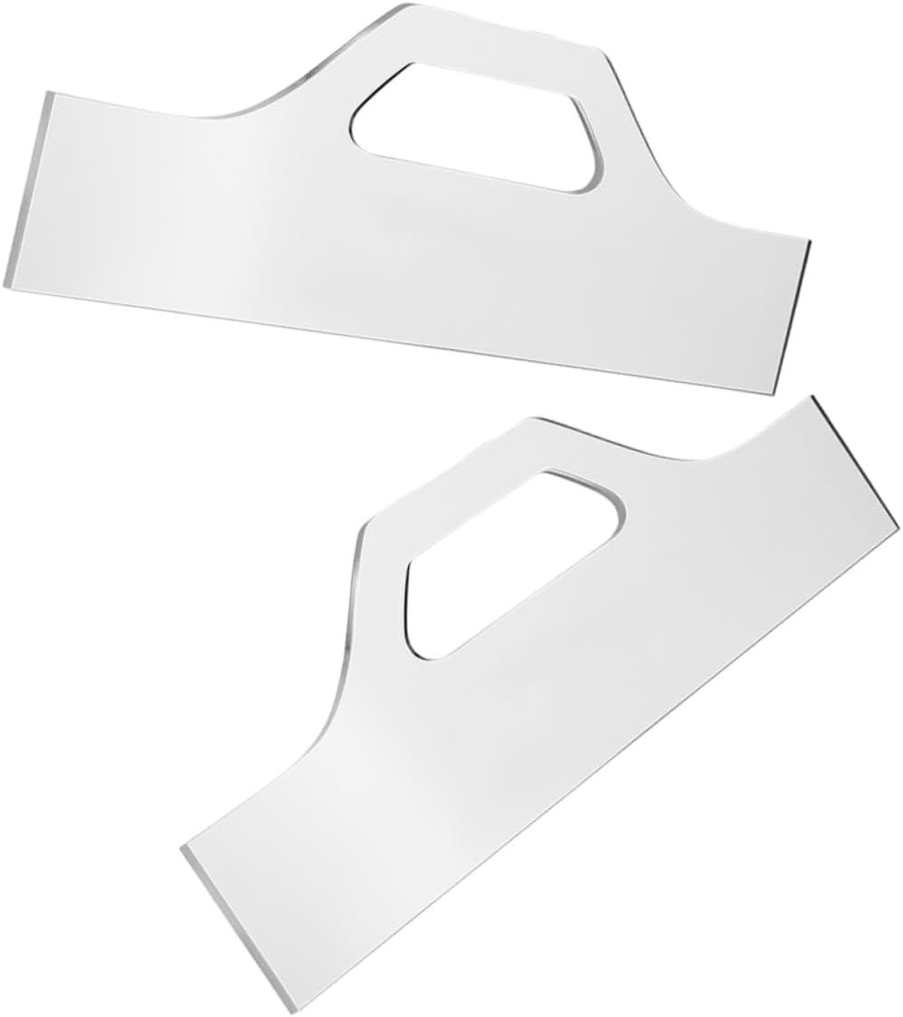 PRETYZOOM Charcuterie Board Template Set Acrylic Router Templates Secure Handle Grip
