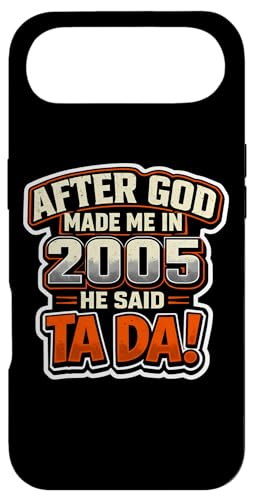 After God Made Me In 2005 He Said Tada �����Y�a�����p�[�e�B�[ �X�}�z�P�[�X iPhone Air �p