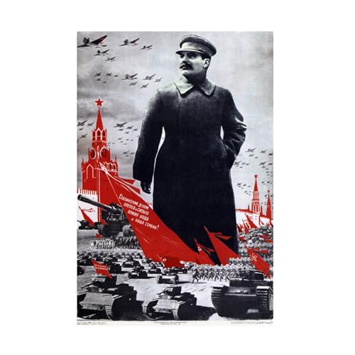 Canvas Wall Art - Viktor Nikolaevich Deni 'The mood of Joseph Stalin, 1939' Wall Art for Living Room, Bedroom, or Office Décor by Trademark Fine Art