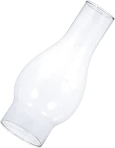 Valiclud 2 Pezzi Paralume Ricambio Vetro Trasparente Per Lampada Ad Olio Vintage Sostituzione Lampada Cherosene Accessori Lanterna All Aperto Facile Installazione