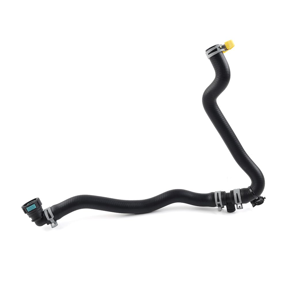 Bacar Gummi-Kühler-Wasserkühlmittelrohr-Heizungszulaufschlauch LR062460 LR036545 CPLA8N074BA FPLA8N074AB Schwarz Für Sport Velar Für LR4 Discovery 5 Auto