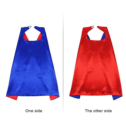 D.q.z Kids Superhero-Capes And Masks For Boys Girls Bulk, Children Super Hero Christmas Dress Up Costume Party Favors, 3 Pack #TOP5