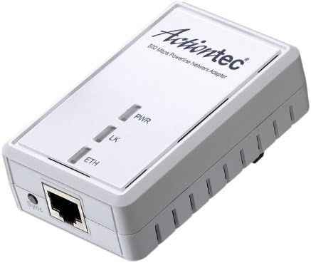 Actiontec PWR511K01 500 Mbps HomePlug HD Powerline Wall Plug Network Adapter Kit (2 Units)