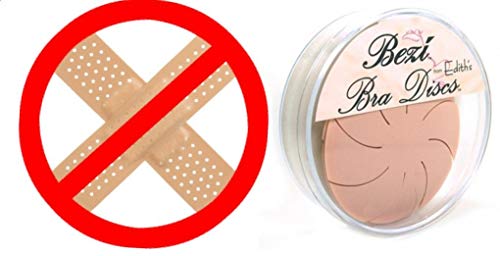 Bezi Bra Discs Nipple Covers - Non-Adhesive & Reusable, Blush, One Size #TOP4
