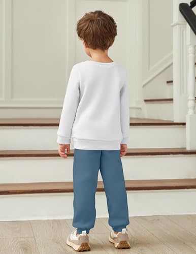 Image of Toddler Boys boys sets ,Long Sleeve Fleece Fall Winter boys sweatsuit