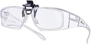 Flip-Up Magnifying Safety Goggles +1.50 – Dual-Use Design with Detachable Close-Up Lens – Ideal for Home Projects, Workshop, and Technical Work