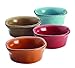Rachael Ray 4-Piece Cucina Stoneware Dipping Cup Set, Assorted