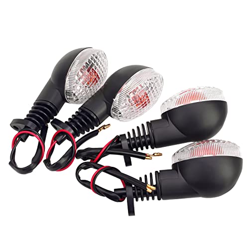 MOACCE �o�C�N�p �E�C���J�[ �o���u �^�[���V�O�i�� �t�����g ���A 2�Z�b�g 4�� �K�p�Ԏ� VN650 EX250R KLX250 S NINJA 250 R KLX250SF VN650 Vulcan S YAMAHA XT660 X R MT