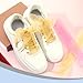 SHENLIU 10 Pairs Ribbon Shoe Laces, Snow Yarn Fashion Ribbon Shoelace Soft Silk Satin Shoestrings Flat Colorful Wide Shoe Ties for Women Sneakers (10 Colors)