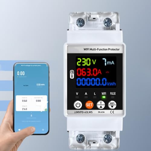 Protection sur/sous-tension réinitialisation automatique 63A Tuya - 5