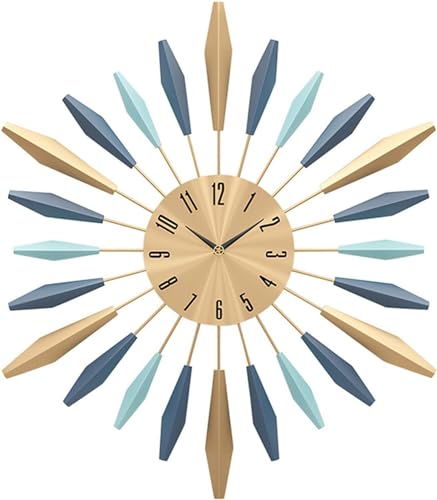 Horloge murale moderne et silencieuse XJBTBA pour décoration de loft