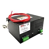 MCWlaser 50W Laser Power Supply for 40W 50W CO2 Laser Engravers Cutters Replacement Power Supply for 40W 50W Laser Tubes