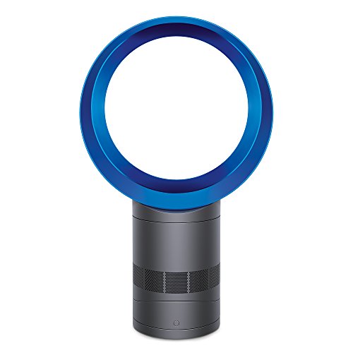 Dyson Air Multiplier AM06 Table Fan, 10 Inches, Iron/Blue