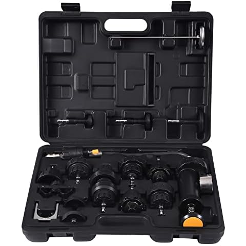 DHA Cooling System Radiator Pressure Test Kit 18pc Cooling System Leak Detector Tool Cover