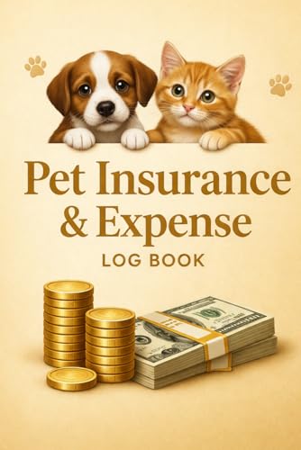 Pet Insurance & Expense Log Book: Expense Tracker, Insurance Log & Financial Planner for Pet Owners
