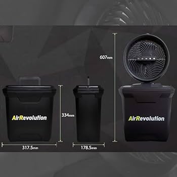 Amazon | F-Drive ミストファン AirRevolution MIST FAN 超音波