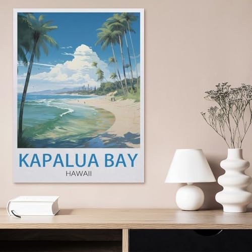 Panneau Métallique en Étain de qualité supérieure pour art mural rétro Hawaii