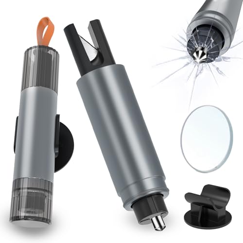 Gurtschneider Notfallhammer Auto 2 Stück Glasbrecher mit Gurtschneider Nothammer Federkorn Autoscheiben Zertrümmerer Rettungswerkzeug Car Emergency Hammer mit Testglas Gurtschneider Notfallhammer Auto 2 Stück Glasbrecher mit Gurtschneider Nothammer Federkorn Autoscheiben Zertrümmerer Rettungswerkzeug Car Emergency Hammer mit Testglas